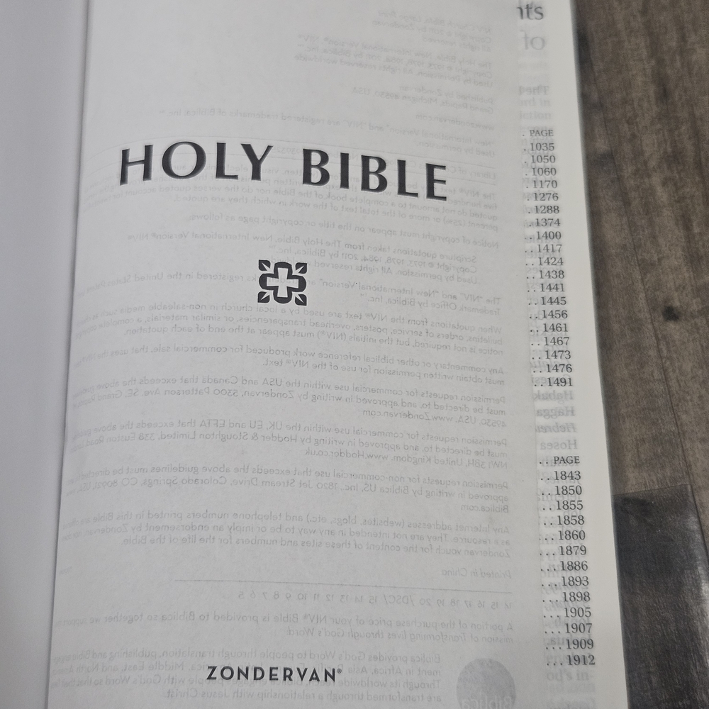 Holy Bible - Black